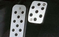 Aluminum pedal pedals